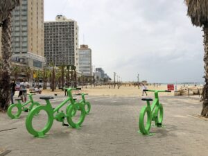 tel aviv kunstzinnige fietsen