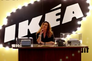 sybylle in Ikea Museum