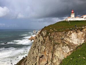 het westelijkste puntje Europa, aan de noordkant van de taag