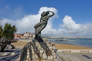 cascais, aan de noordkant van de taag