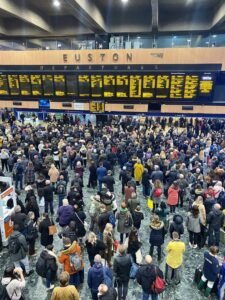 euston station nachttrein